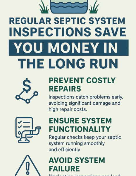 Septic Inspections Saves you money in the long run